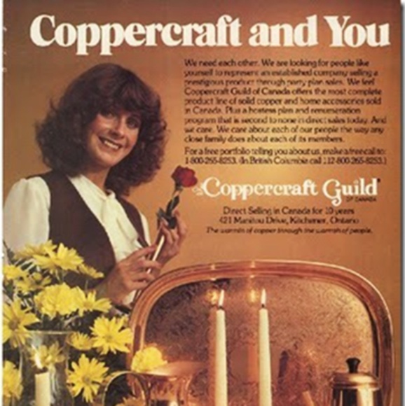 coppercraft  }}}  vintage copper cuff - Picture 5 of 7